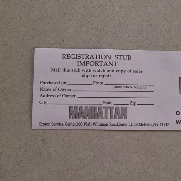 Ladies Manhattan Watch by Croton - Picture 14 of 14